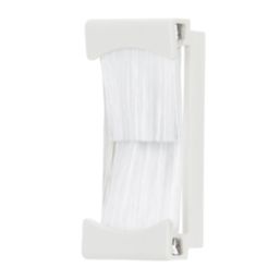 Contactum  Modular Brush Flex Outlet White