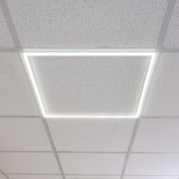 Saxby  Sirio Frame Square 591mm x 591mm LED Panel Light White 40W 4000lm