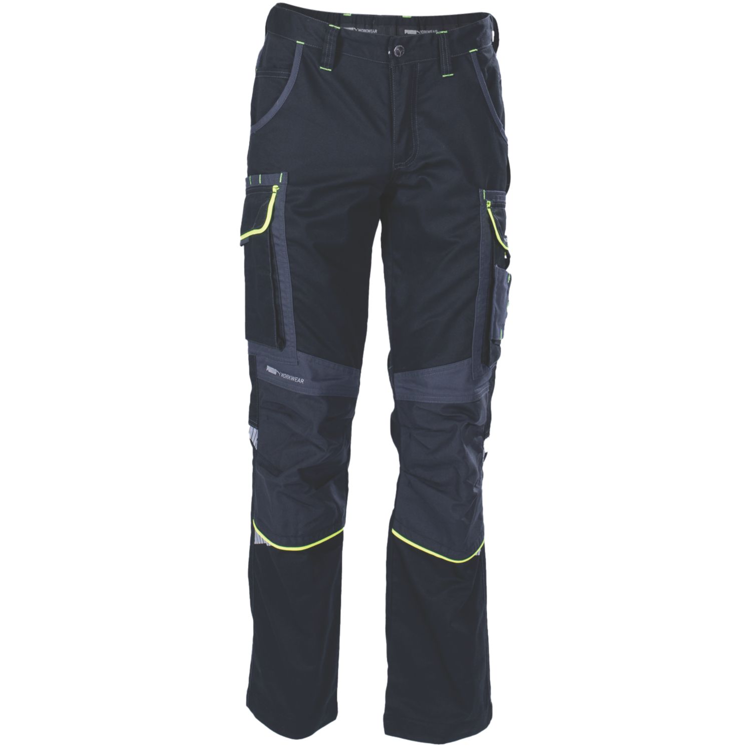 Puma Precision X Work Trousers Black 40" W 32" L (731XJ)