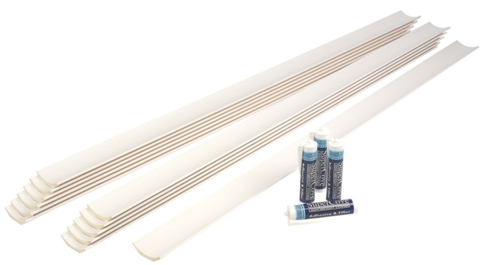 Supercove Lightweight Coving 127mm x 2m 12 Pack