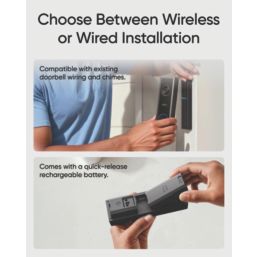 Eufy C31 Wireless Video Doorbell Black