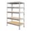 Refurb Essentials  5-Tier Metal Garage Shelving Unit 1200mm x 600mm x 1800mm