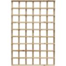 Rowlinson  Softwood Rectangular Trellis 4' x 6' 3 Pack