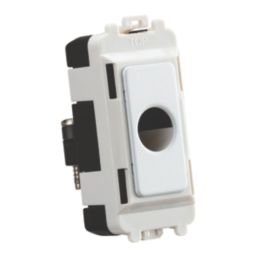 Knightsbridge GDM012MW 0A Grid Flex Outlet Matt White