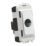 Knightsbridge GDM012MW 0A Grid Flex Outlet Matt White