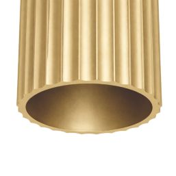 Eglo Portillo Cylindrical 1-Light Spotlight Matt Brass