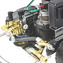 V-Tuf RAPIDMSH240V 130bar Electric Hot Water Pressure Washer 2400W 240V
