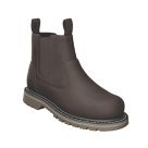 Site Mudguard  Womens Slip-On Safety Boots Brown Size 3