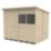 Forest  8' x 6' (Nominal) Pent Overlap Timber Shed