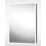 Sensio Eclipse 1-Door Recessed Illuminated Cabinet With 1890lm LED Light Silver Effect 500mm x 116mm x 700mm