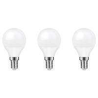 LAP  SES Mini Globe LED Light Bulb 250lm 2.2W 3 Pack