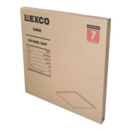 Lexco Sarin Square 595mm x 595mm LED TP(b) Panel Light White 26W 3600lm