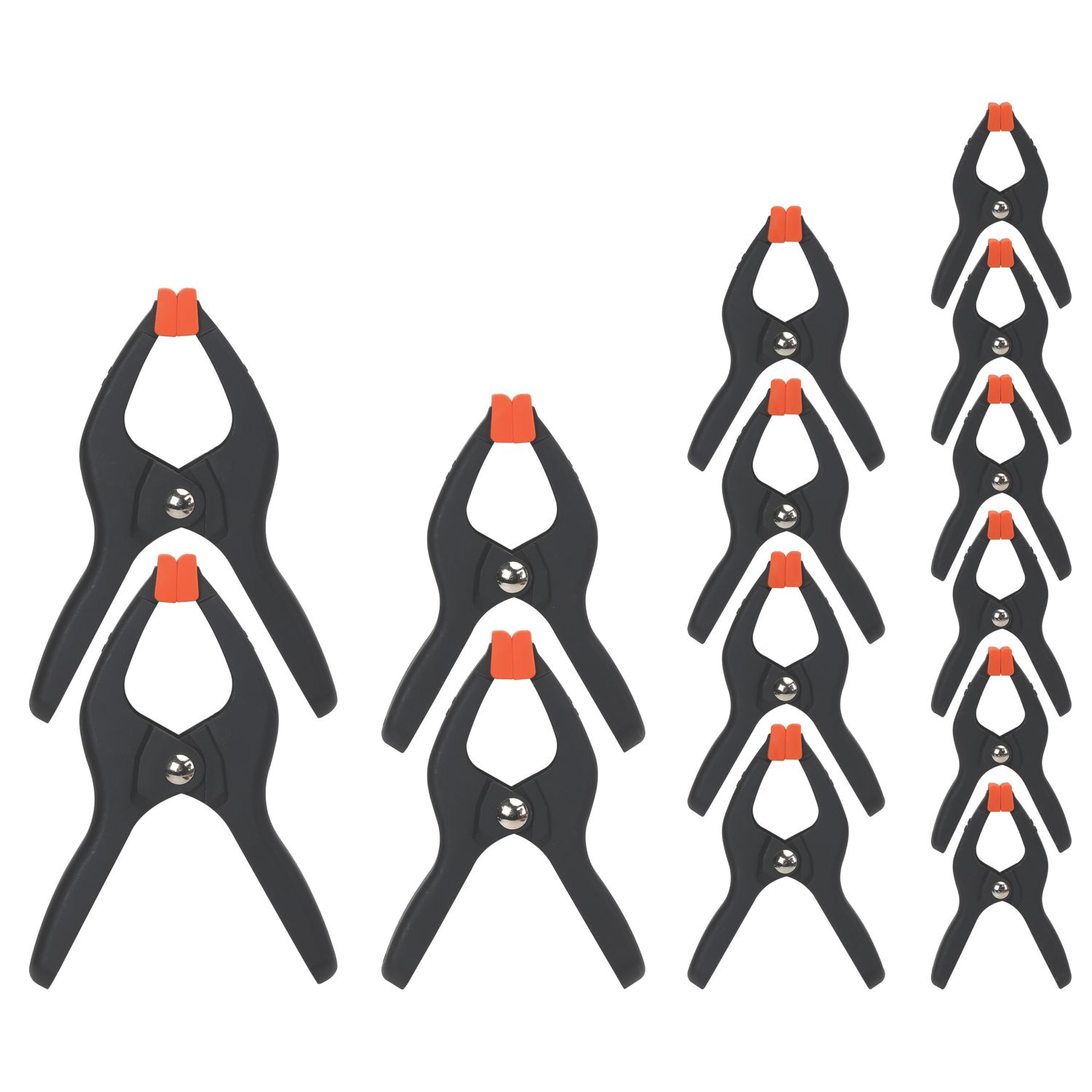 Pony Jorgensen Spring Clamps 14 Piece Set (732RG)