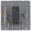 Arlec  10A 1-Gang 2-Way Light Switch  Stainless Steel