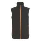 Regatta Navigate Fleece Bodywarmer Black/Orange Pop Large 41.5" Chest