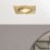 Spa Cali Adjustable Square Downlights Brass 4 Pack