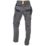 CAT Essentials Stretch Knee Pocket Trousers Grey 40" W 32" L