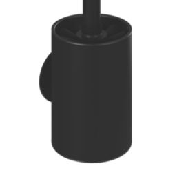 Swirl Caldew Toilet Brush & Holder Black
