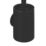 Swirl Caldew Toilet Brush & Holder Black