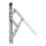 Smith & Locke  Friction Stay Window Hinges Top-Hung 250mm 2 Pack