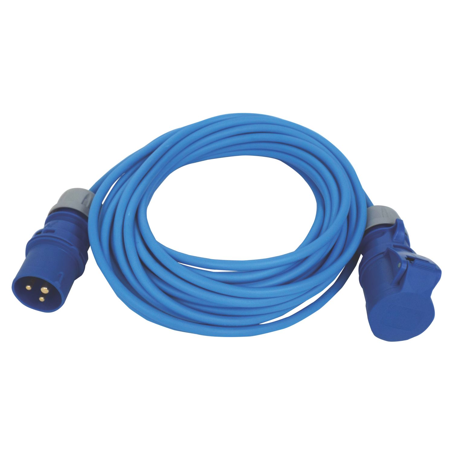 Carroll & Meynell Blue 230V 16A Extension Lead 14m x 2.5mm² (7332P)