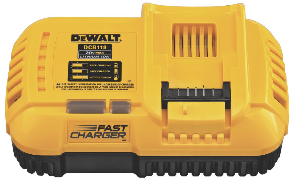 DeWalt DCB118 GB 18 54V Li Ion XR Multi Voltage Fast Charger