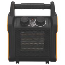 TCP  2000W Electric Portable Fan Heater Black