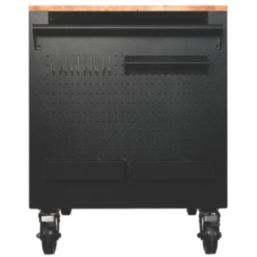 Bunker  14-Drawer Multi-Functional Workbench Roller Tool Cabinet Green