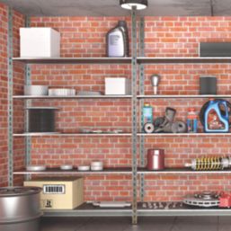 Essentials Perforated Black Angle Profile 2m x 27mm x 27mm