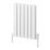 Reina Piatto Single 600mm x 445mm 1148BTU White Vertical Designer Radiator