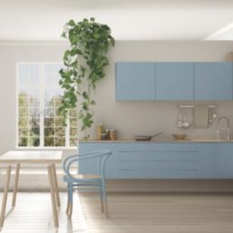 V33 2Ltr Grey Blue Satin Acrylic Multi Surface Paint