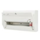 Contactum Defender 1.0 22-Module 20-Way Part-Populated  Main Switch Consumer Unit