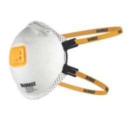DEWALT  Moulded FFP3 NR D Valved Disposable Masks P3 2 Pack