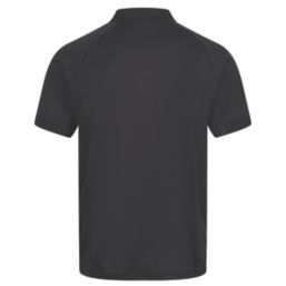 Regatta Coolweave Polo Shirt Black Medium 39 1/2" Chest