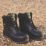 Apache Chilliwack Metal Free  Lace & Zip Safety Boots Black Size 12