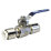 Reliance Valves BVAL400210 Push-Fit Full Bore 22mm Ball Valve with Blue/Red Handles