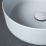 Matt White Bathroom Washbowl No Tap Holes 355mm