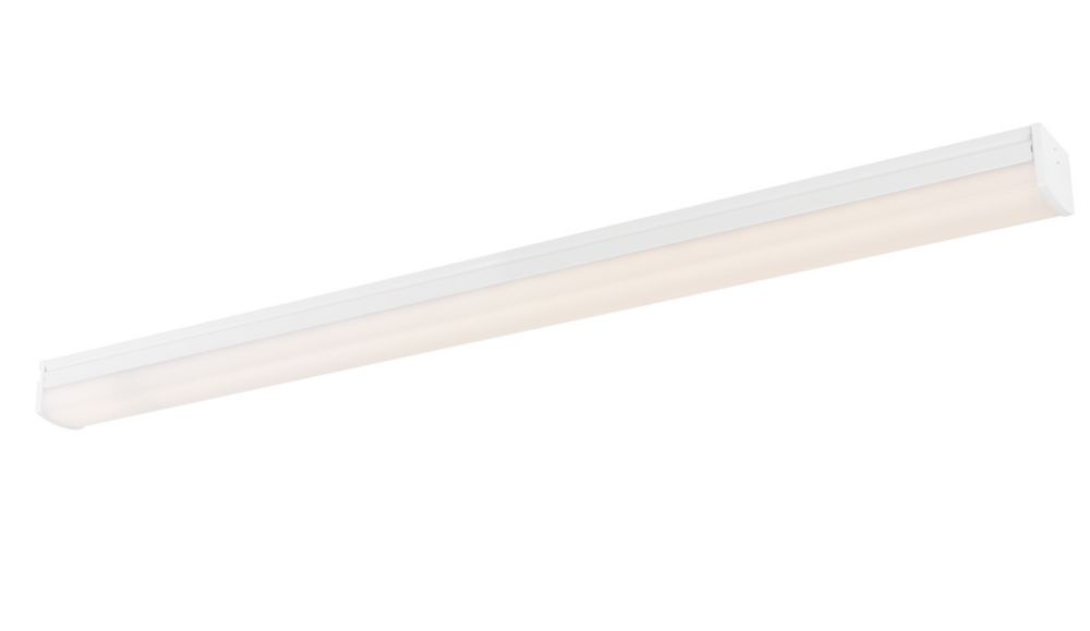 LAP Oxbo Twin 4ft LED Batten 37W 4400lm 220 240V Screwfix
