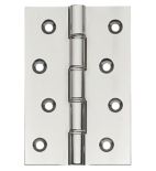 Eclipse Satin Stainless Steel  Lift-Off Hinges LH 102mm x 89mm 2 Pack