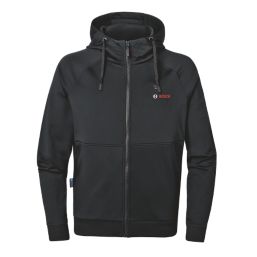 Bosch GHH 12+18V XA 12 / 18V Li-Ion Airstream Heated Hoodie Black X Large 44" Chest - Bare