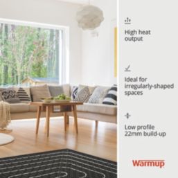 Warmup Nexxa-12 Self-Adhesive Castellated Panel 1050mm x 650mm x 16mm
