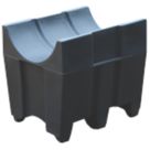 Essentials  Black Single Dispensing Barrel Stacker 25 / 50 / 205Ltr Drums