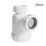 Flomasta  Round Bottle Trap White 32mm