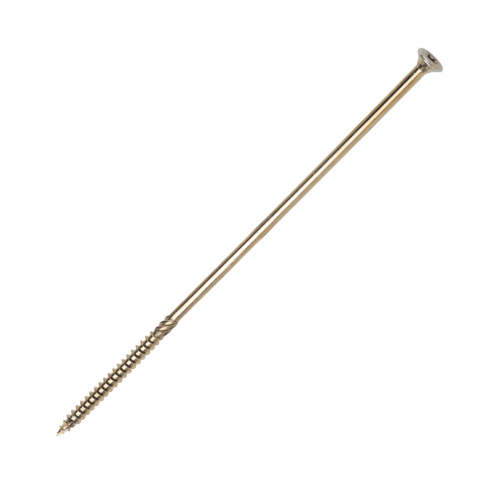 Timco C2 Clamp-Fix TX Double-Countersunk  Multipurpose Clamping Screws 8mm x 275mm 25 Pack
