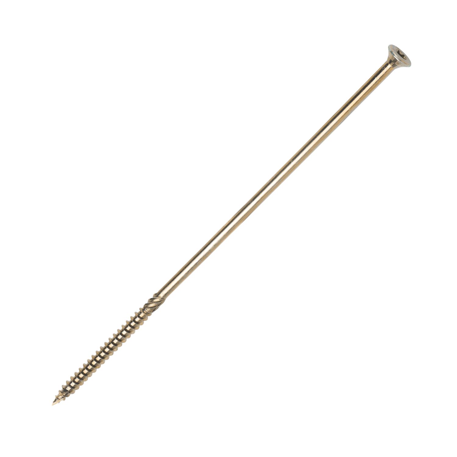 Timco C2 Clamp-Fix TX Double-Countersunk Multipurpose Clamping Screws 8mm x 275mm 25 Pack (734KG)
