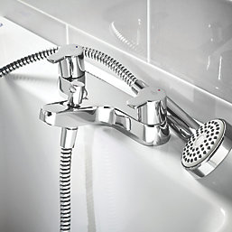 Ideal Standard Calista Deck-Mounted  Bath Shower Mixer Chrome