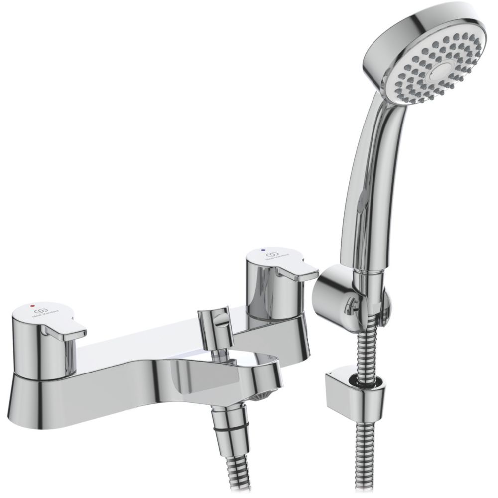 Ideal Standard Calista Deck-Mounted  Bath Shower Mixer Chrome