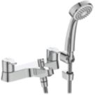 Ideal Standard Calista Chrome 70mm Deck Mounted Dual Control Manual Shower Mixer Tap
