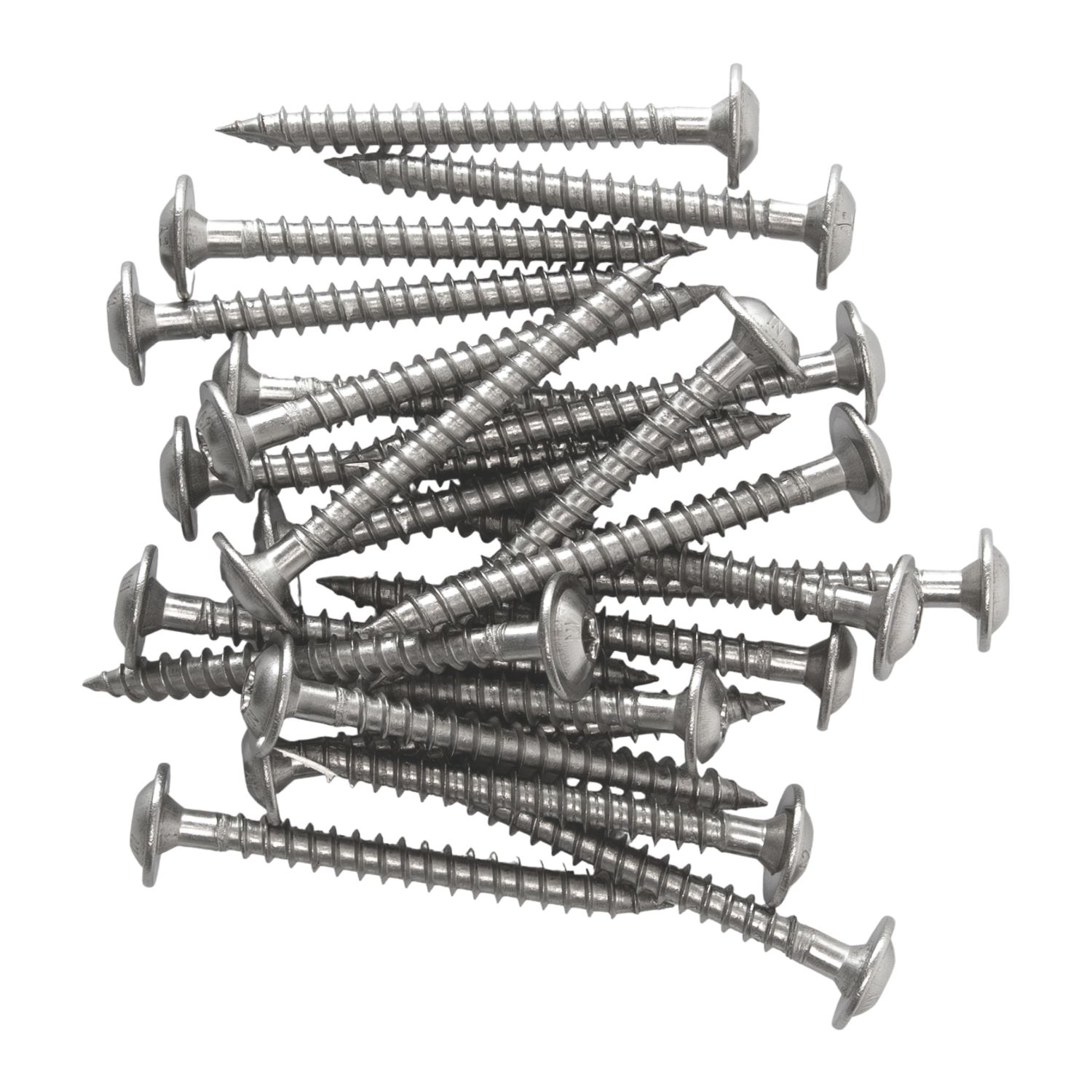 V-TAC Rounded Thread Forming Solar Fixing Wood Bolts 8mm x 80mm 100 Pack (734RN)