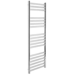 Towelrads 1200mm x 500mm 1071BTU Stainless Steel Flat Designer Towel Radiator